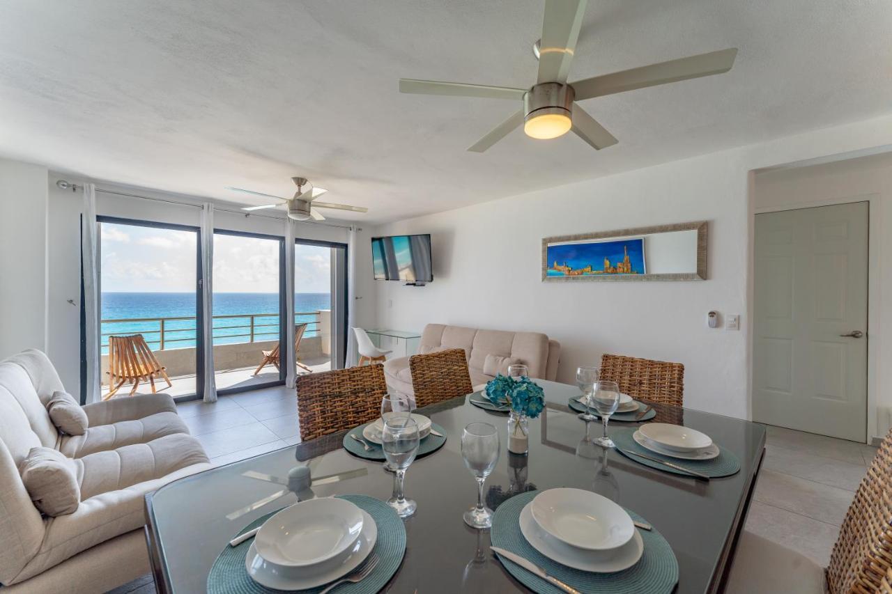 Sparkling Ocean View In Cancun Exterior photo