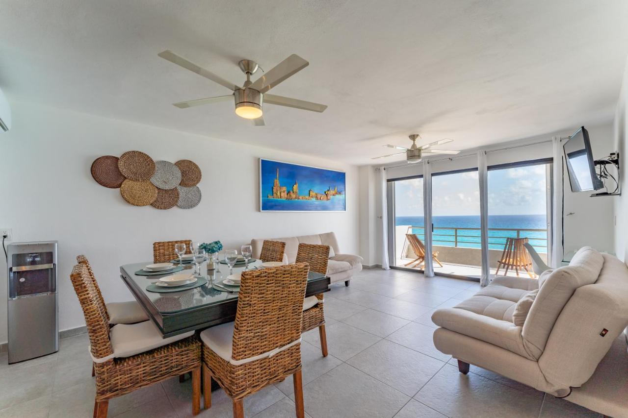 Sparkling Ocean View In Cancun Exterior photo