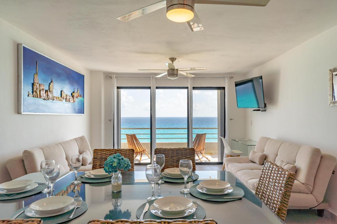 Sparkling Ocean View In Cancun Exterior photo