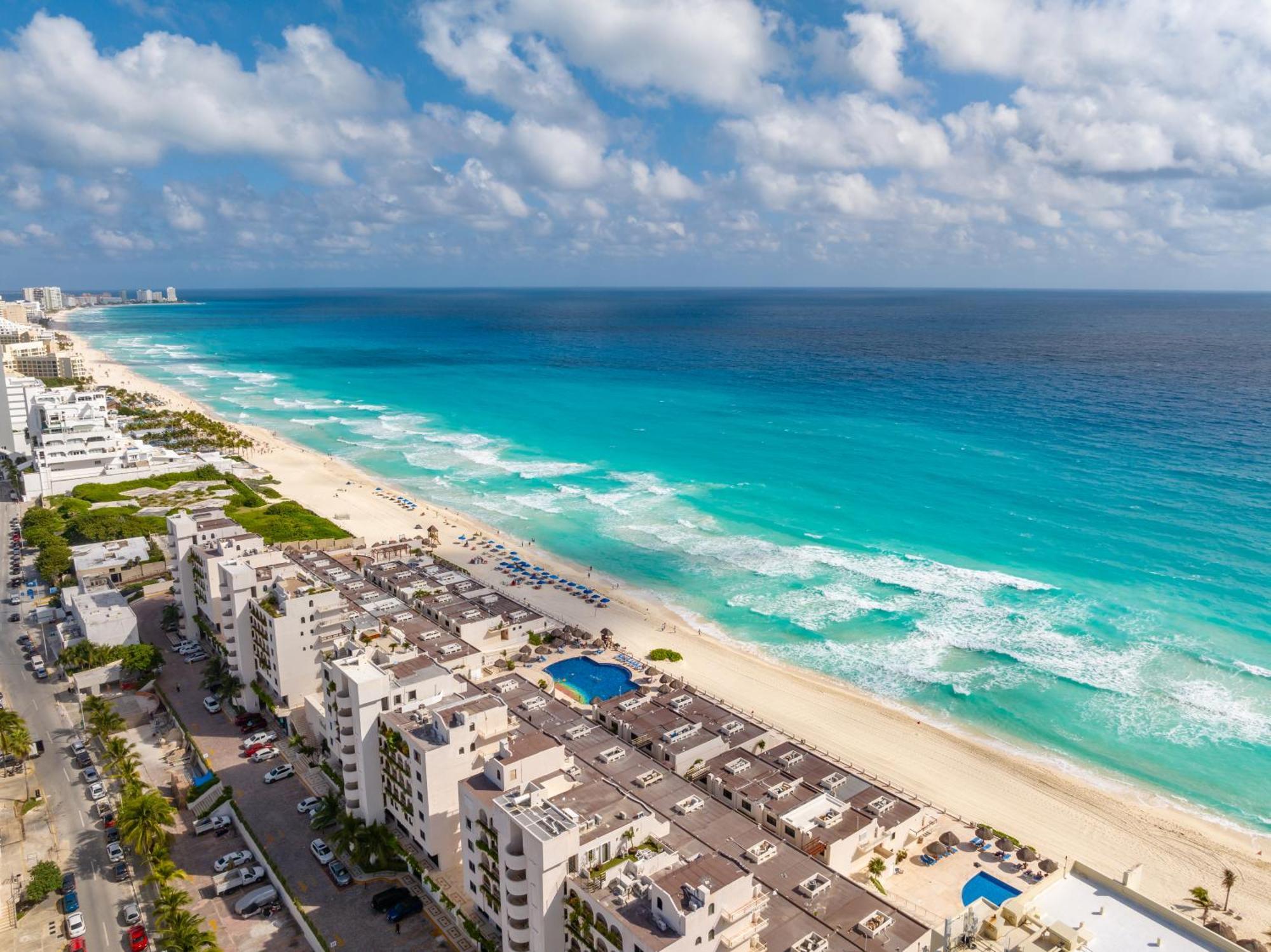 Sparkling Ocean View In Cancun Exterior photo