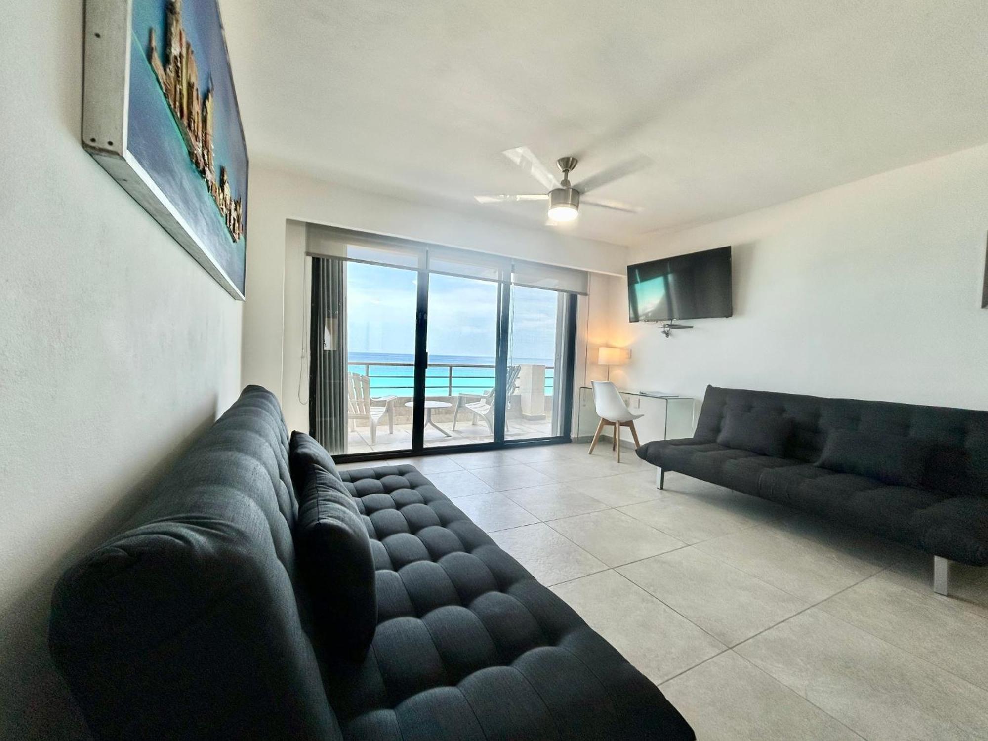 Sparkling Ocean View In Cancun Exterior photo