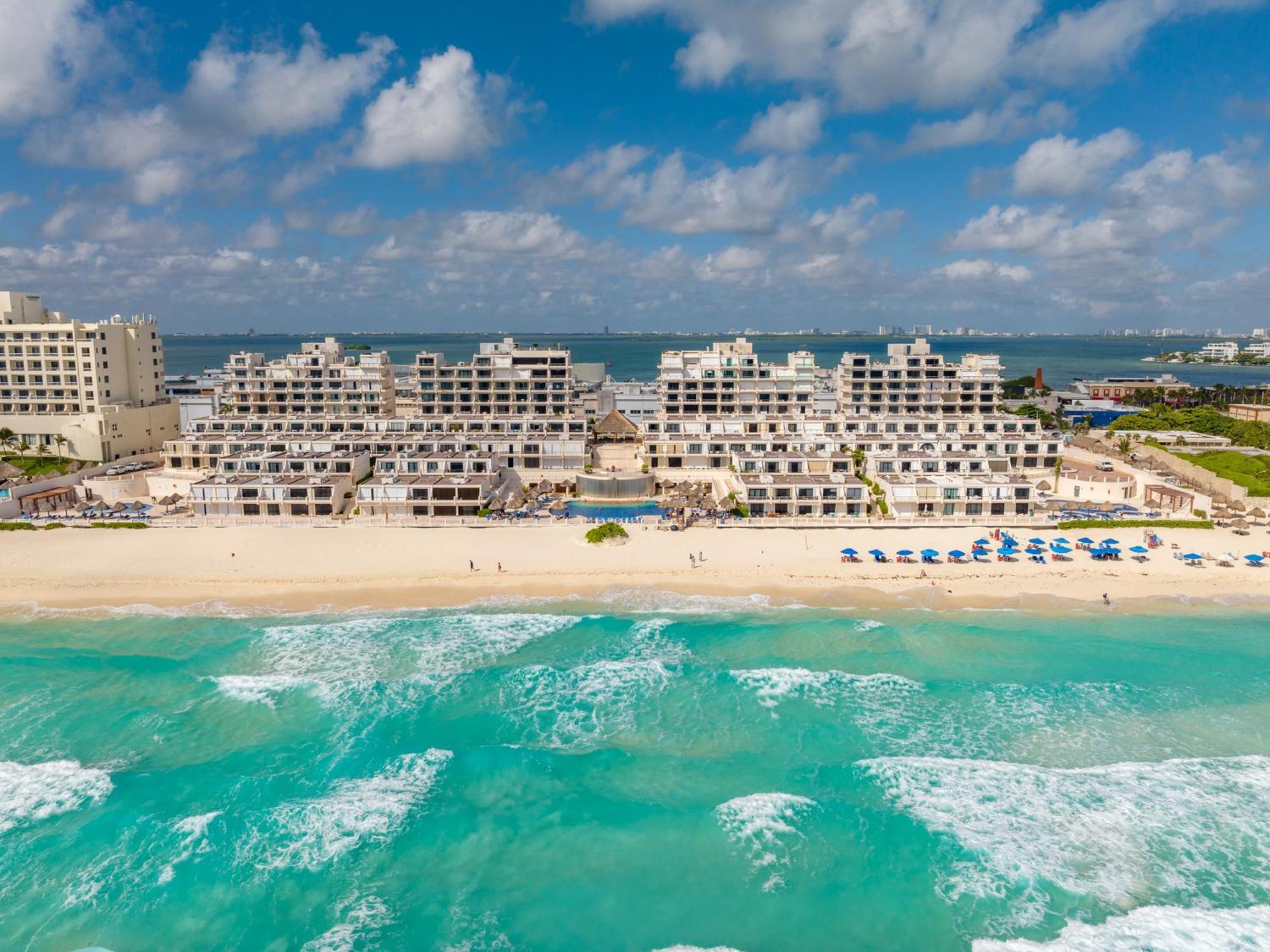 Sparkling Ocean View In Cancun Exterior photo