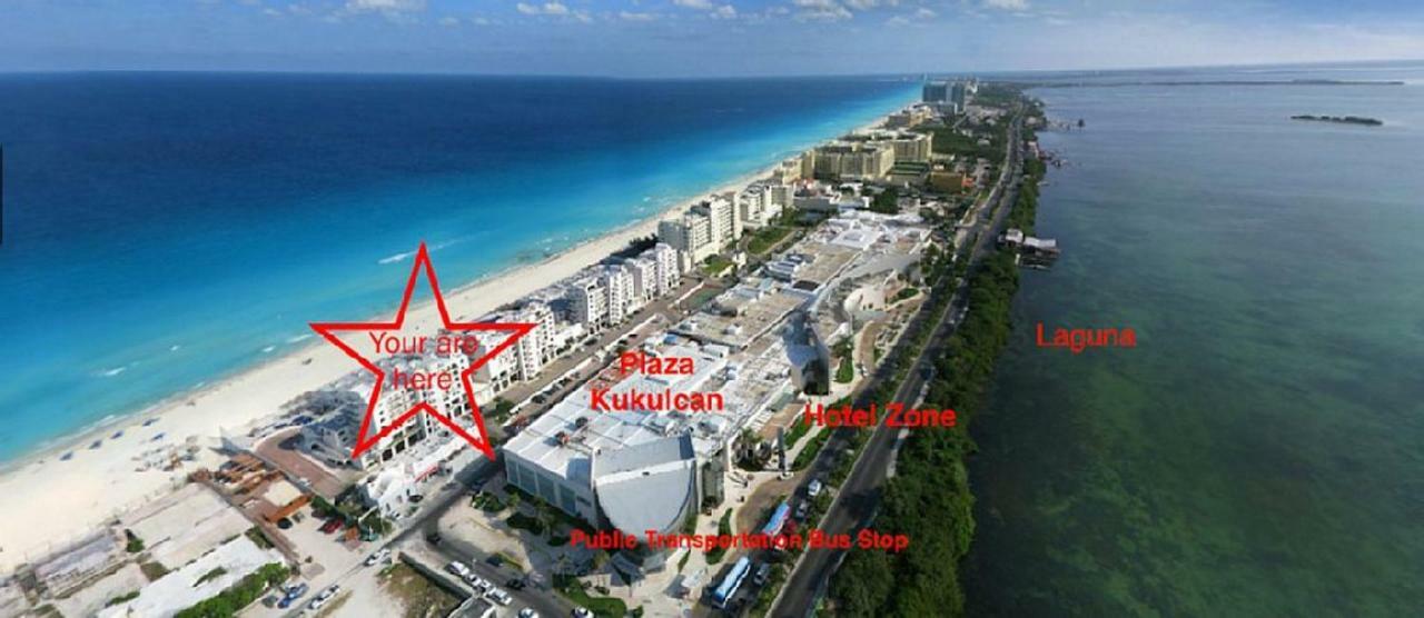 Sparkling Ocean View In Cancun Exterior photo